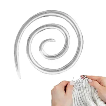 Spiralinio kabelio mezgimo adata | Siuvimo adatos | Apskritos mezgimo adatos spiralinio kabelio adatos skara mezgimui